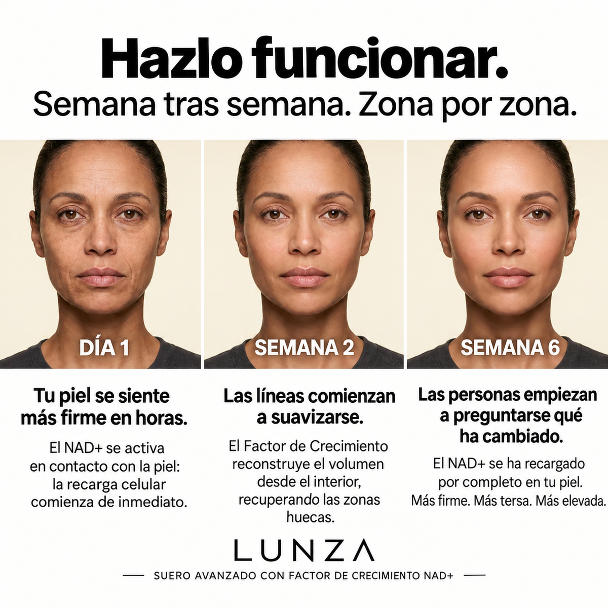 Suero coreano de factor de crecimiento avanzado NAD+